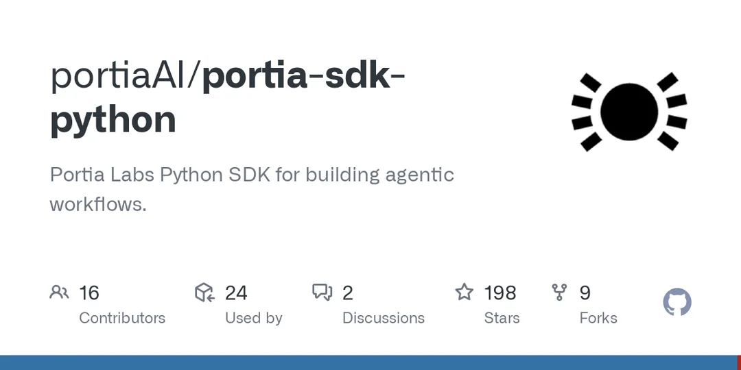 Portia – open source framework that makes it easy to build Agentic AI workflows!